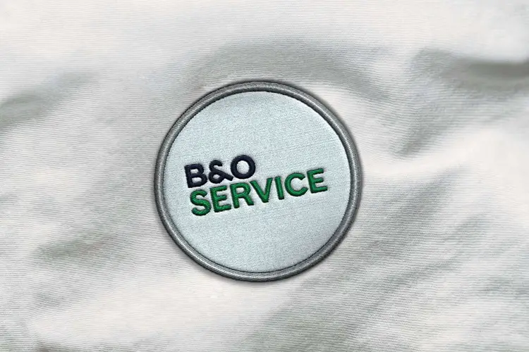 B & O Service Stick Patches